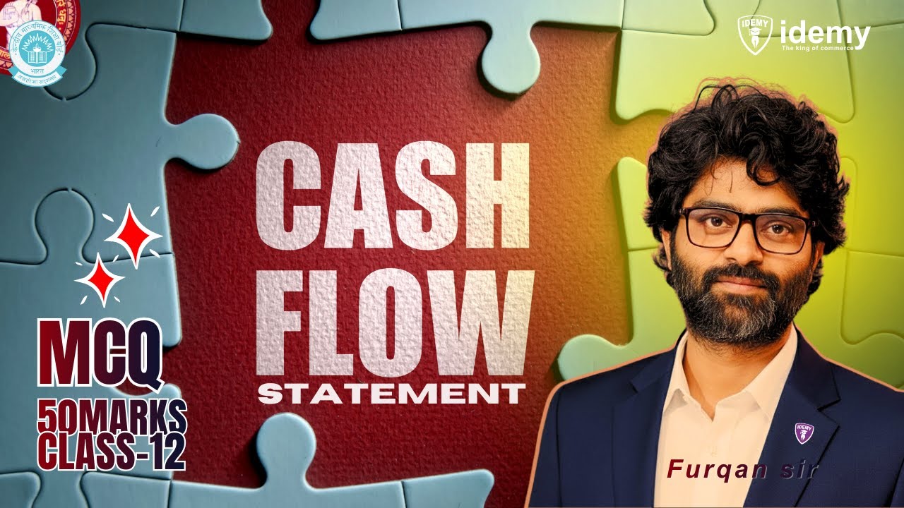 🚀Cash Flow Statement | Accountancy 12th  52 MCQs