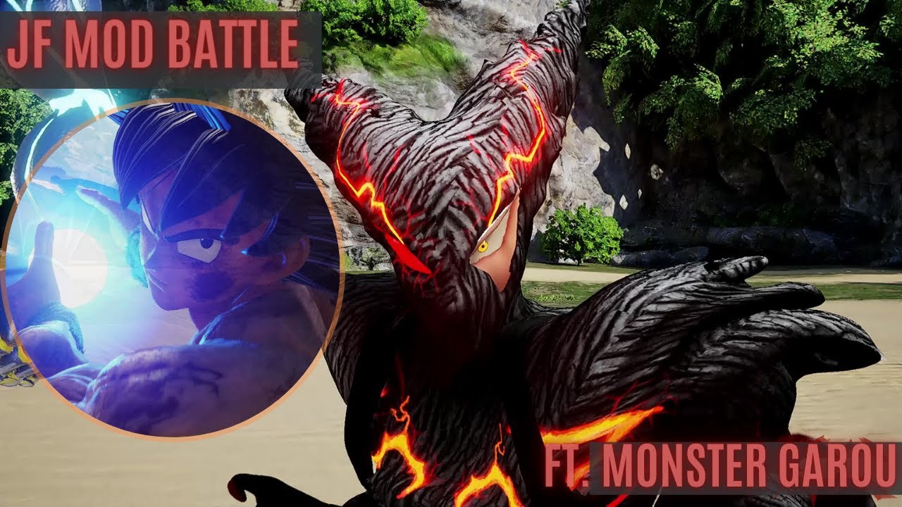Jump Force Mods Battle ft. Monster Garou