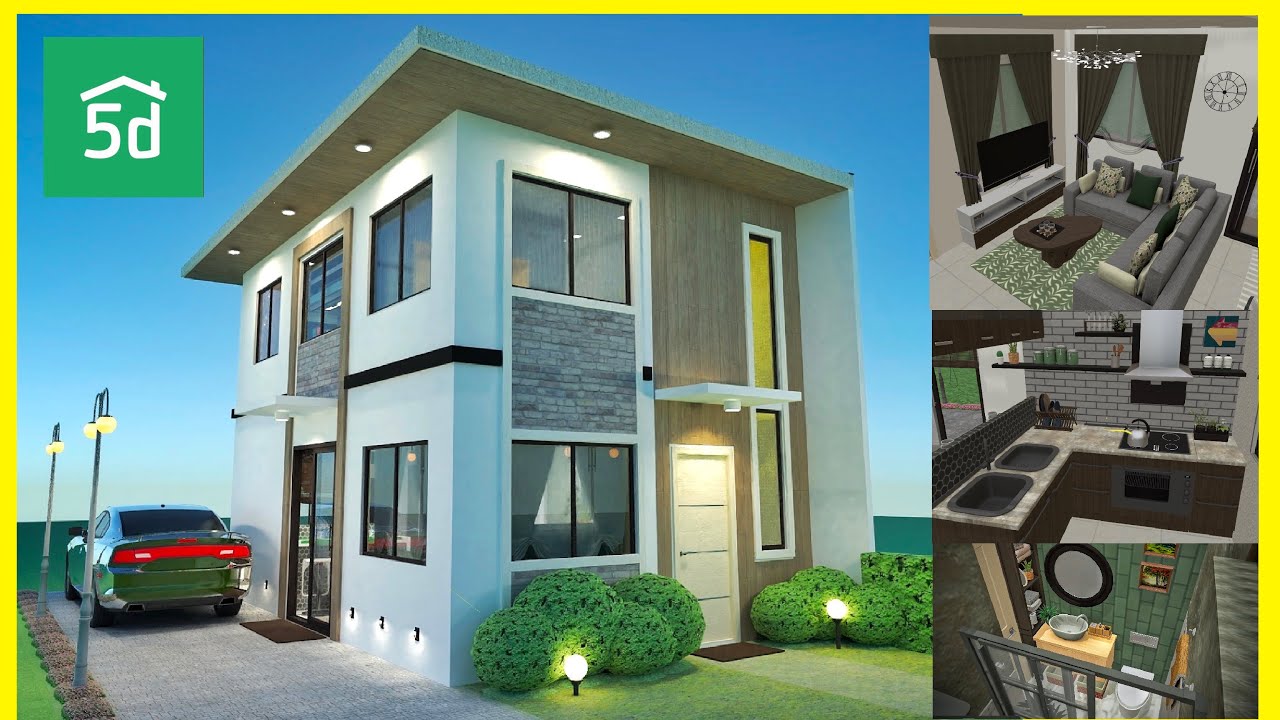 Tierra Vista | Linnea Single Attached | House Design Idea | 3 Bedrooms | Planner 5d | 100sqm