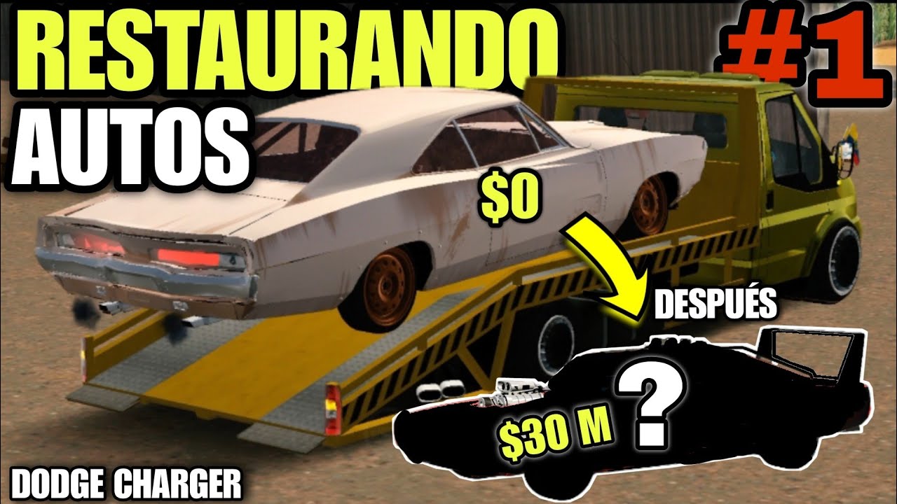 REPARO UN AUTO OXIDADO🥶 Y LO VENDO POR 30 MILLONES💰 EN Car Parking Multiplayer | RESTAURANDO AUTOS