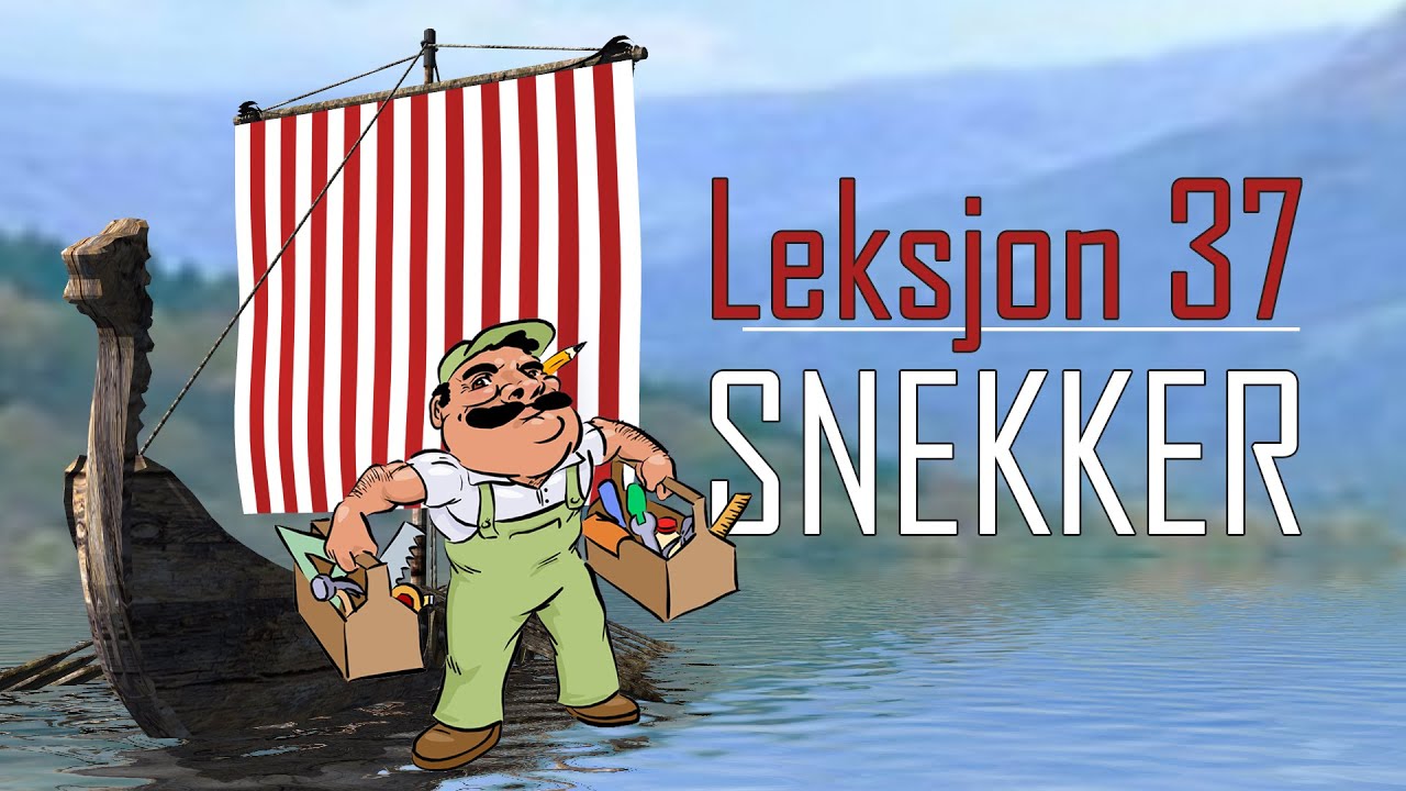 Norsk spr&aring;k (Норвезька мова) - Yrke: Snekker