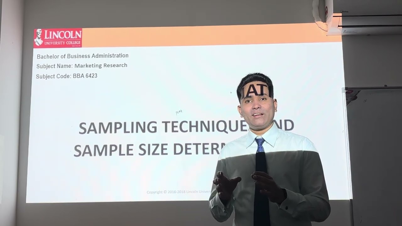 chp 6 Sampling Techniques and Sampling Size Determination