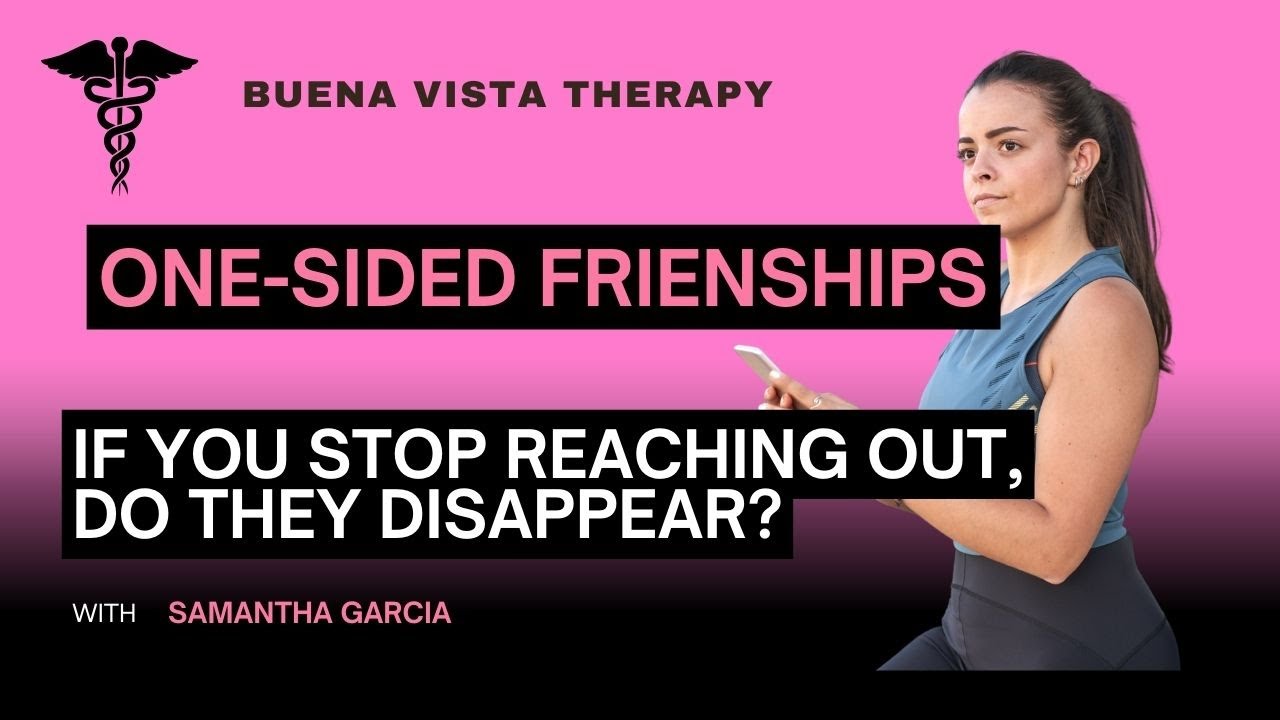 One Sided Friendships! If You Stop Reaching Out, Do They Disappear???