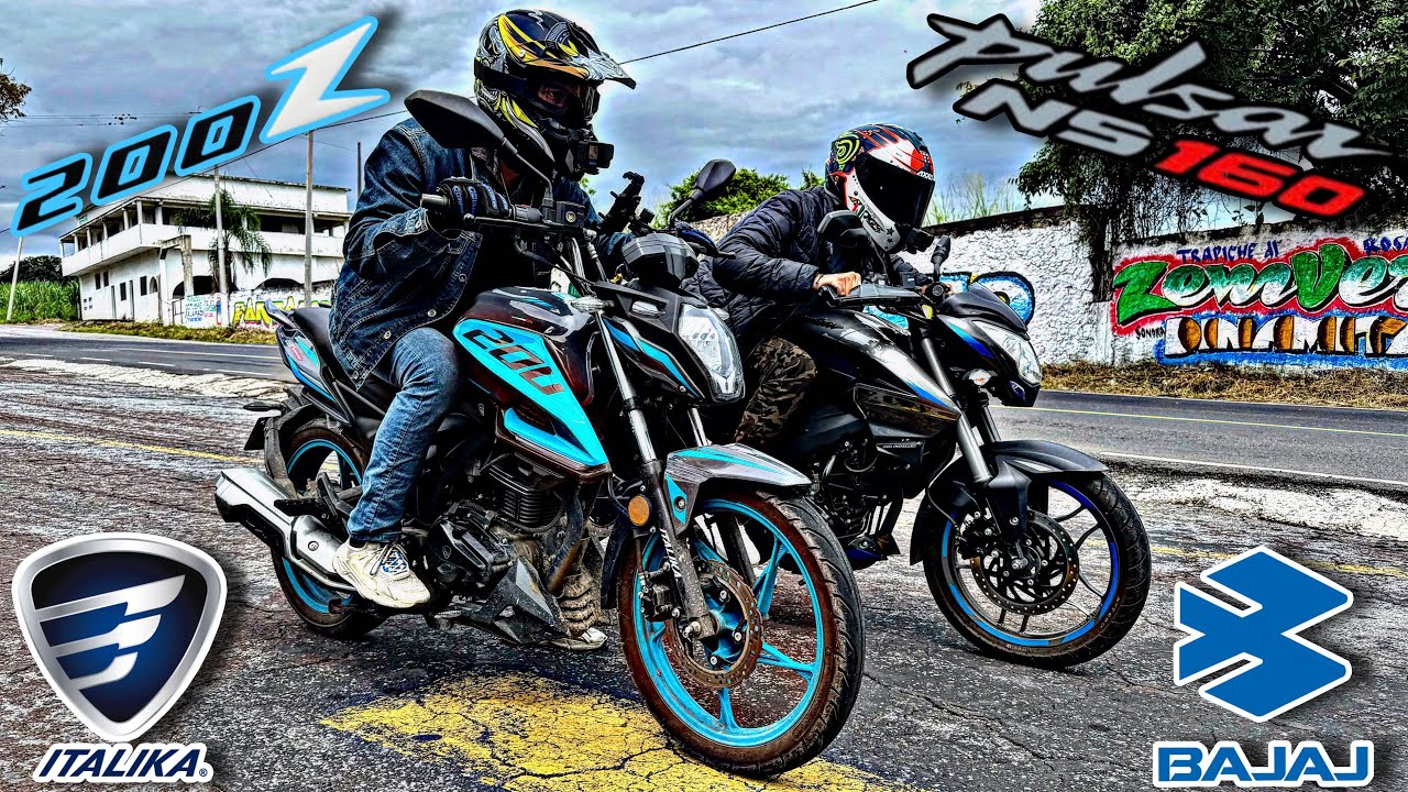 Italika 200z vs Pulsar NS 160(Tornado 300)|Carrera|¡Esto Fue Una Locura!🔥😳😱