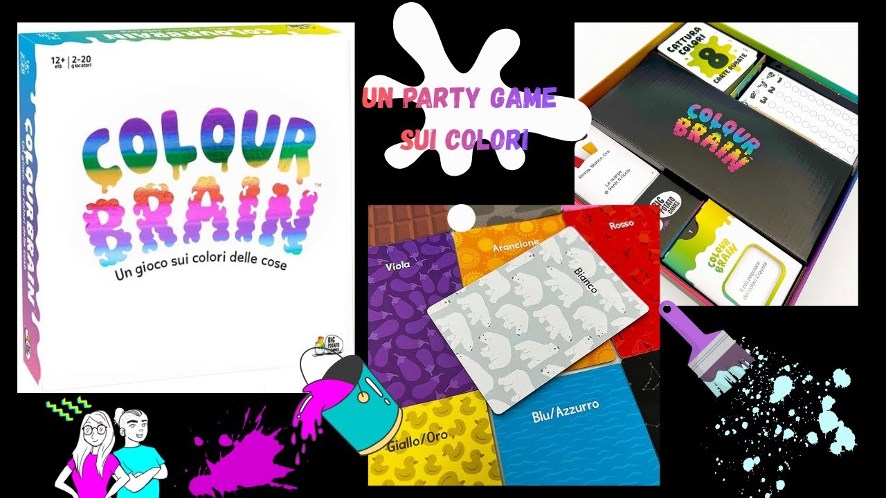 Colour brain: un party game sui colori