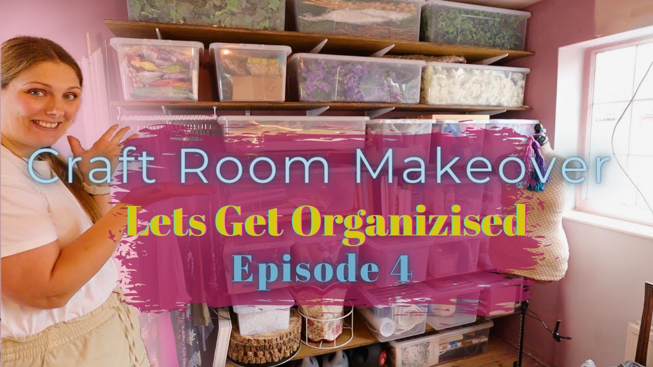 Craft Room Storage and Organisation | Craft Room Makeover 2024 | Craft Room UK