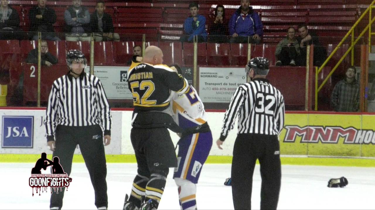 Gaby Roch Vs Brandon Christian 16 Oct Laval Vs St Georges   LNAH