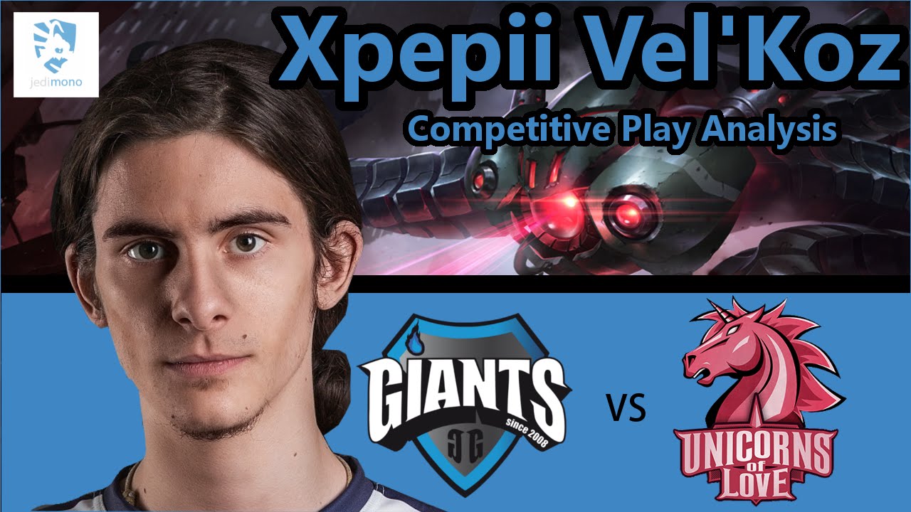 Competitive Play Analysis #1: Xpepii's Vel'Koz (Giants vs UOL Week 1 Day 2)