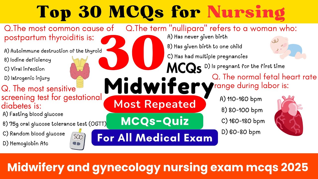 🎯 Master Midwifery & Gynaecology MCQs in Minutes! 💡