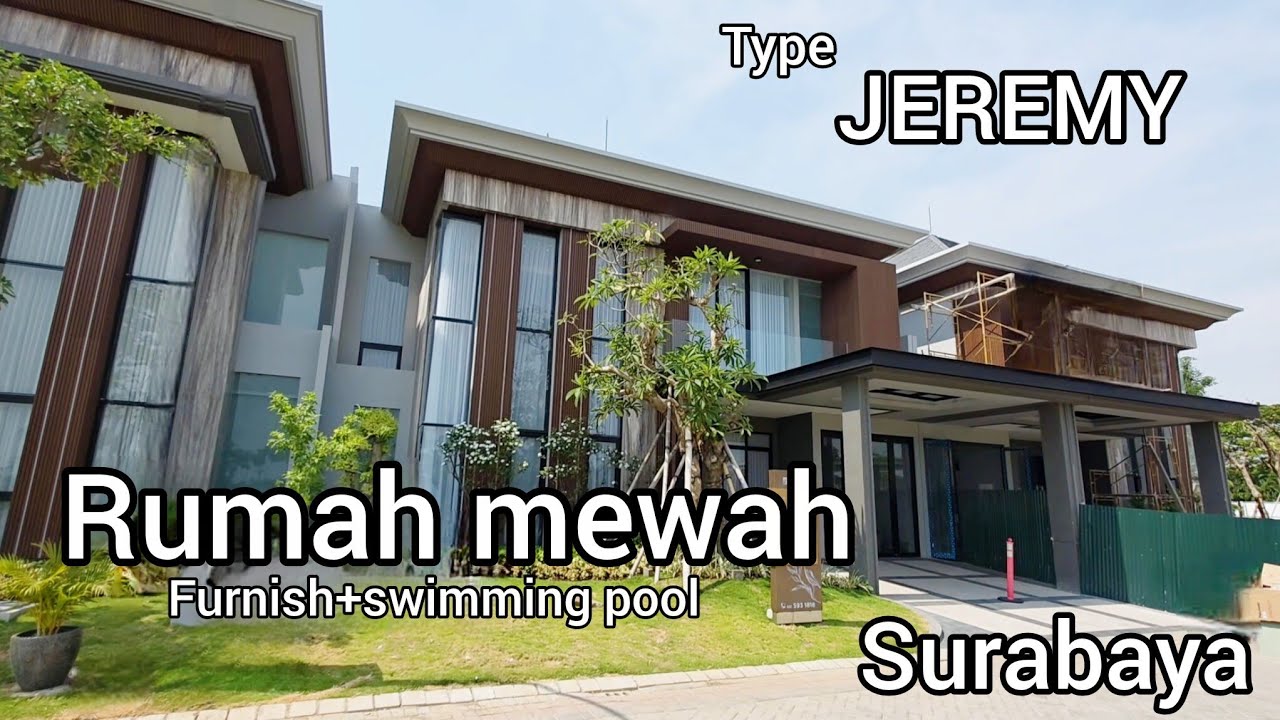 Rumah mewah Surabaya with private pool