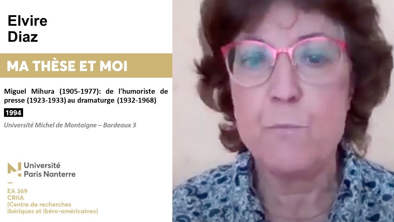 209. Elvire Diaz parle de sa thèse