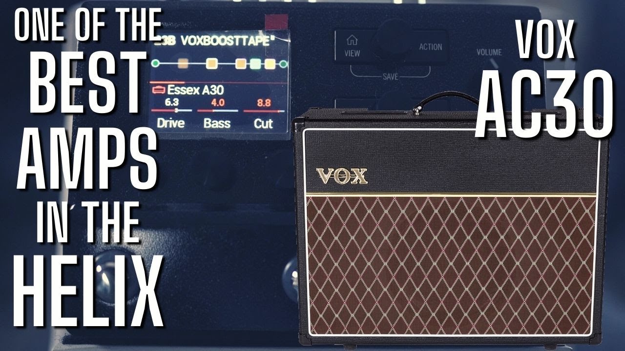 Один из лучших усилителей в линейке Helix: Vox AC30 Top Boost