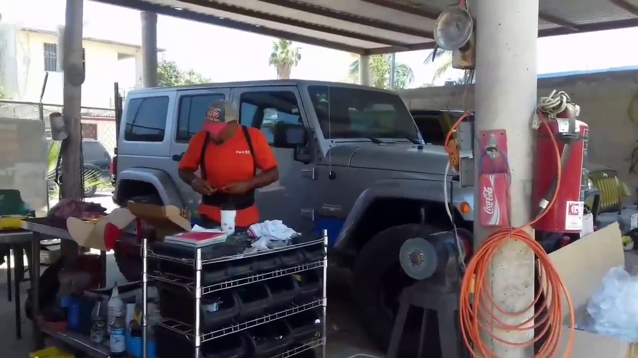 SOLO EN EL TALLER DE MODIFICACIONES PURO 4X4 SHOP & JEEP CLUB LOS CABOS
