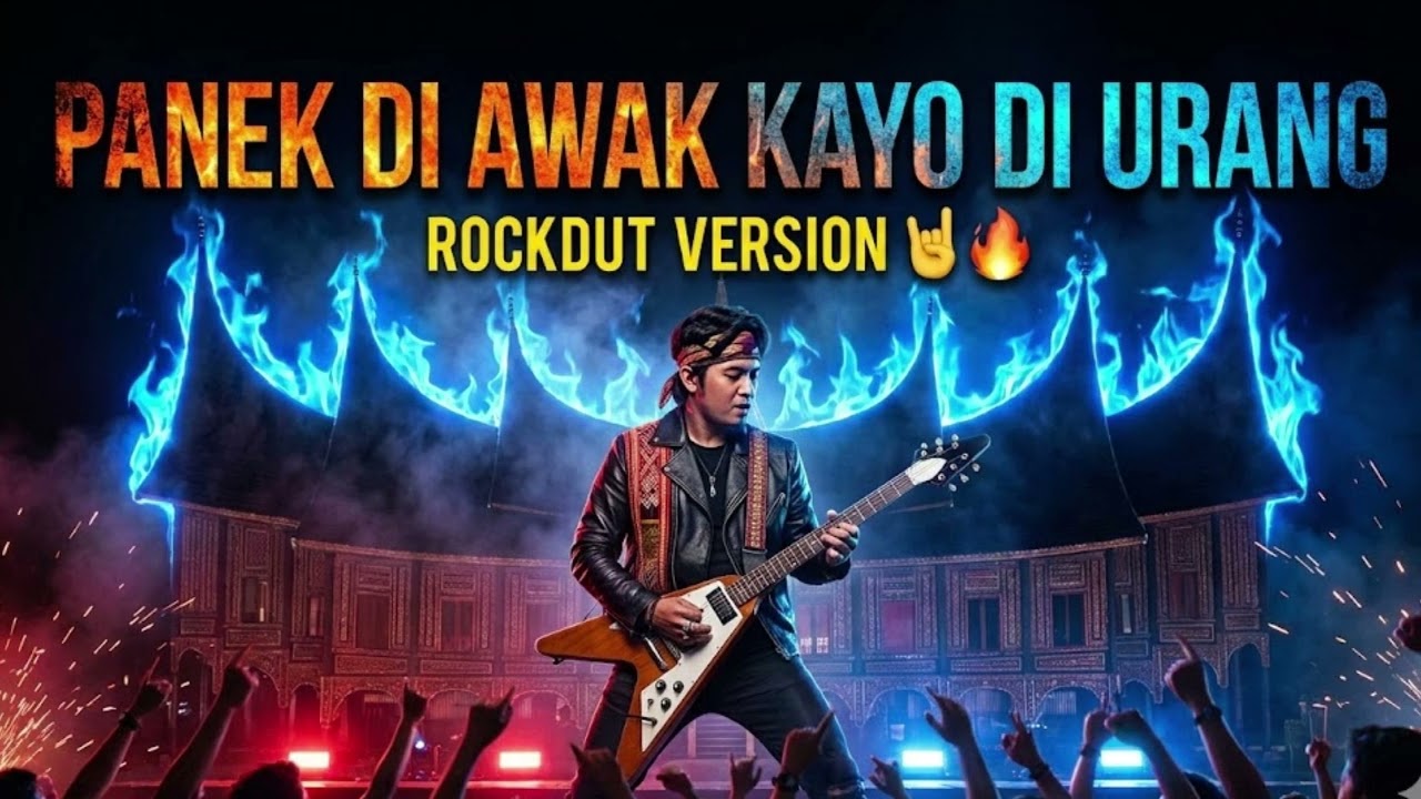 PANEK DI AWAK KAYO DI URANG (Rockdut Version) - Gitar Cadas Kendang Ganas! 🤘🔥
