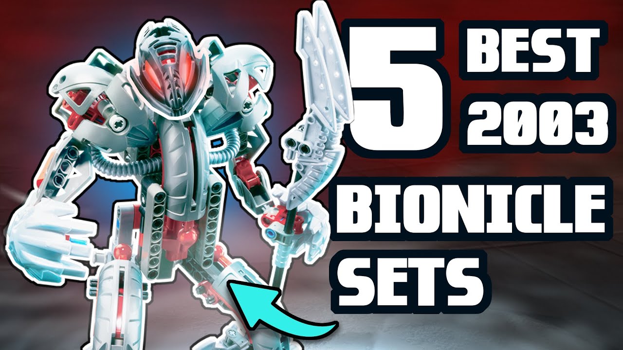 Top 5 Best LEGO BIONCLE Sets from 2003 (Rahkshi & Bohrok Kal)