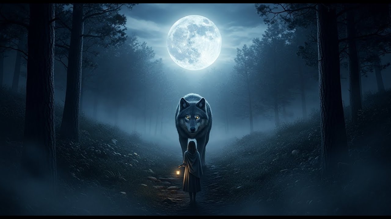 The Silent Wolf Followed Her Home — And He Only Spoke Under the Full Moon