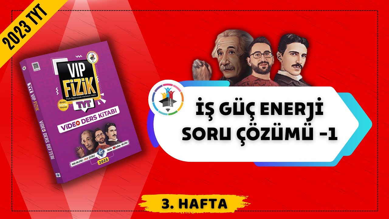 İş Güç Enerji Soru Çözümü -1 | 2023 TYT Fizik KAMPI