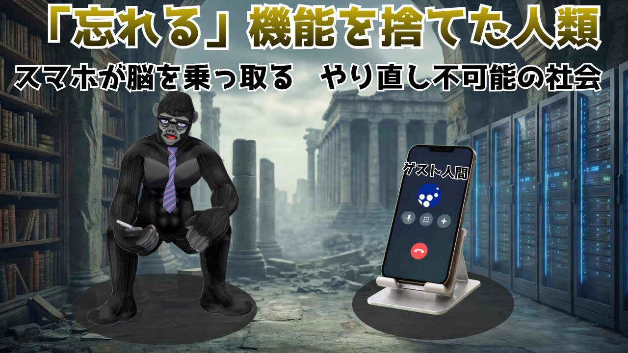 スマホに脳を委託した人類が失いつつある“人間性”の正体