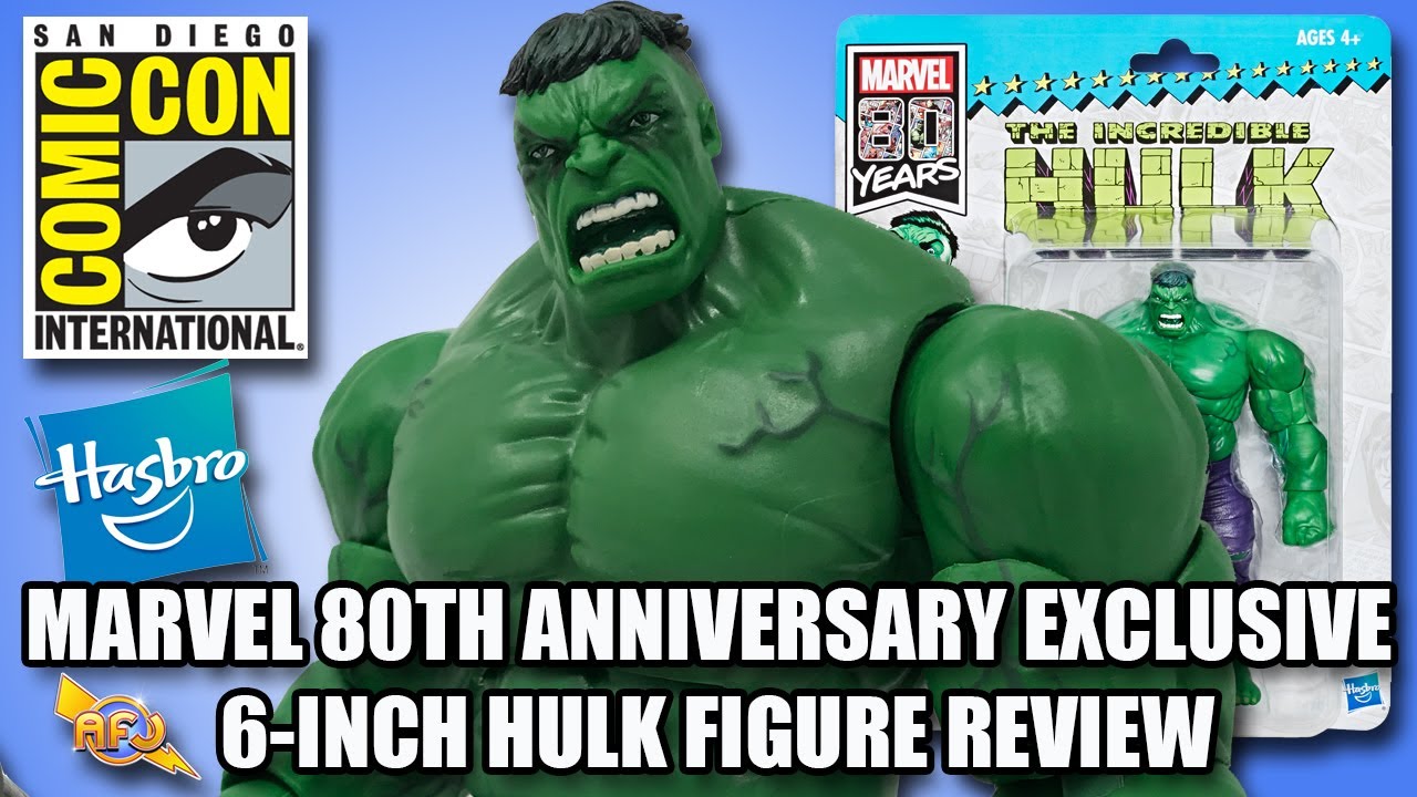 Marvel 80th Anniversary Exclusive 6-Inch Hulk Figure Review
