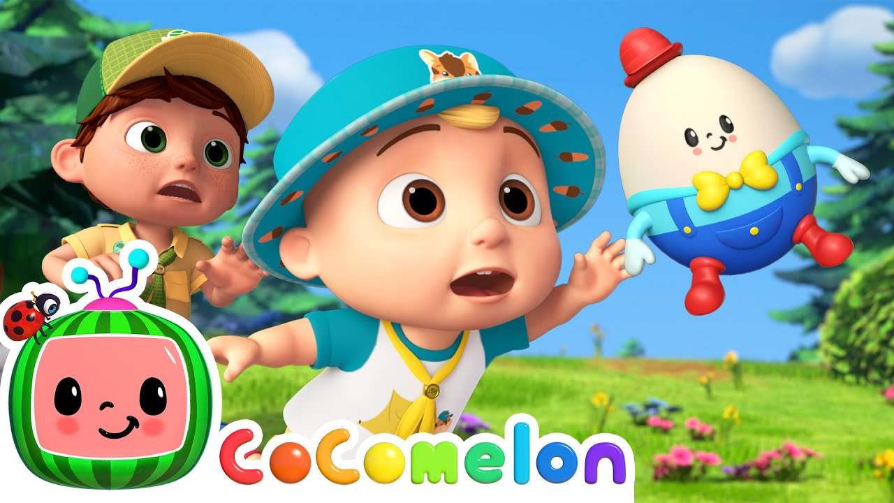 Humpty Dumpty Outdoor Rescue + Humpty Dumpty Grocery Store! | CoComelon Nursery Rhymes & Kids Songs