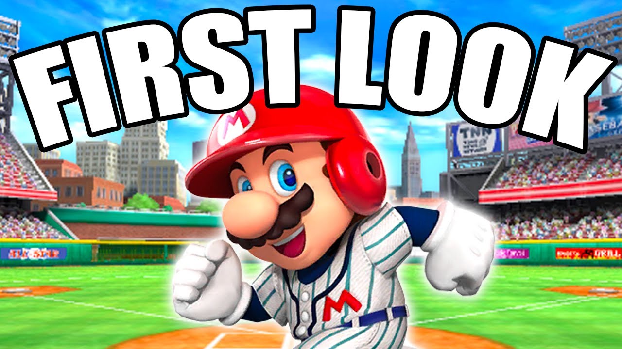 MARIO BASEBALL 3 | EXCLUSIVE GAMEPLAY FOOTAGE