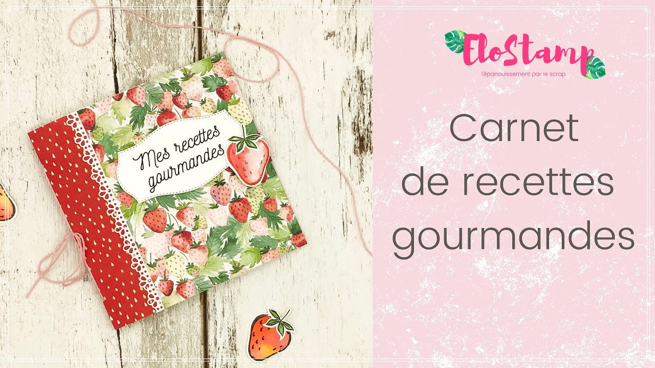 Live FB : Carnet pour recettes gourmandes