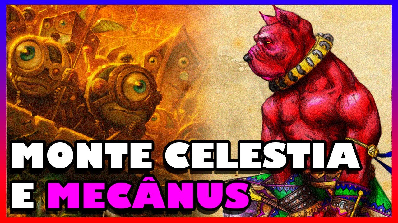 MECÂNUS E MONTE CELESTIA | D&D - Planescape