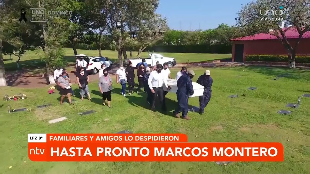 El último adiós a Marcos Montero | Nacional | Notivisión