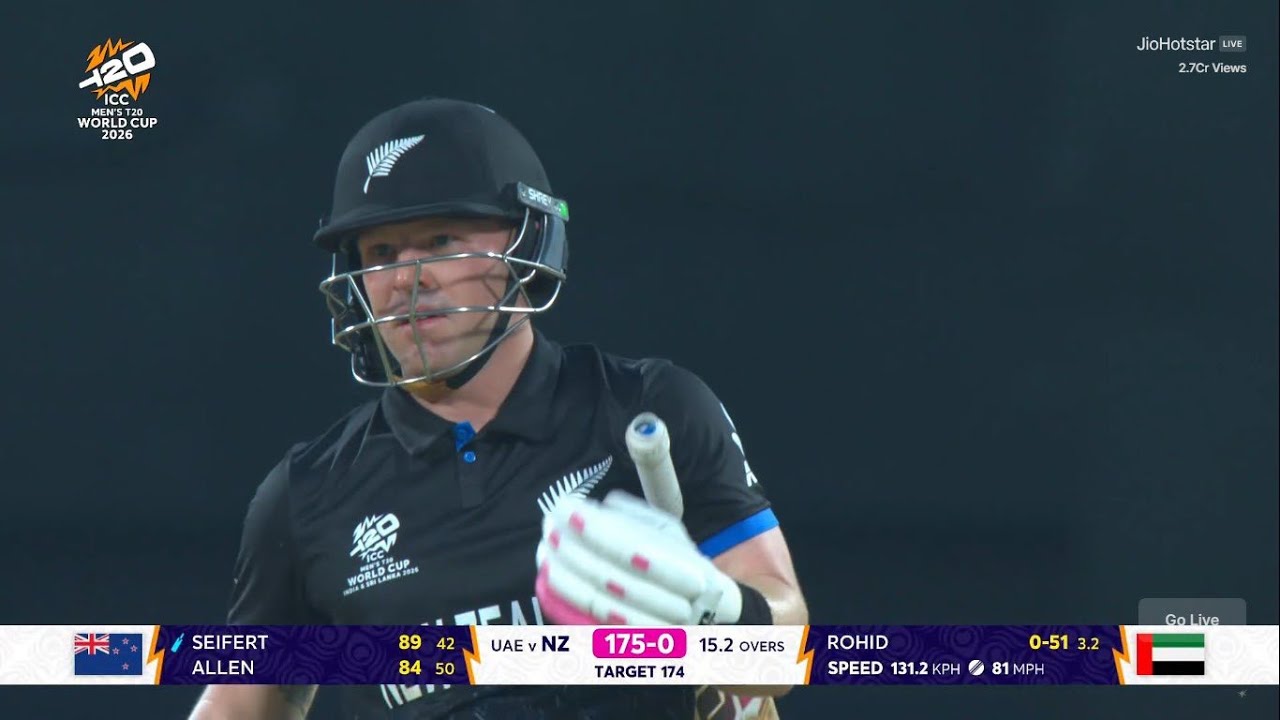 NZ absolutely thrash UAE #t20worldcup2026 #worldcup #nz #cricket #analysis 