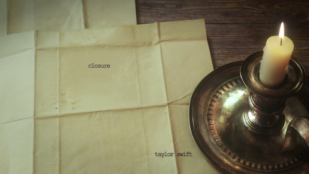 Taylor Swift - closure (Official Lyric Video)