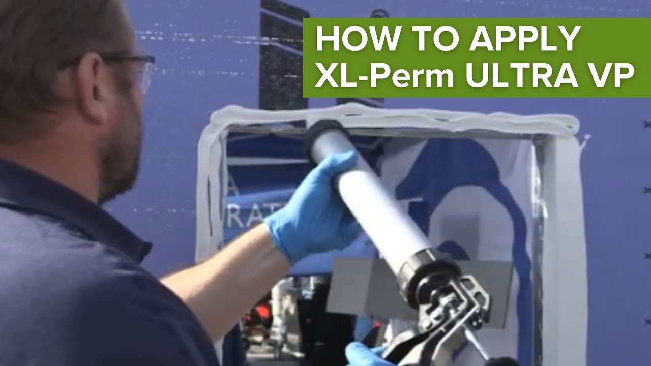 Live Demo | XL-Perm ULTRA VP Air Barrier in Action