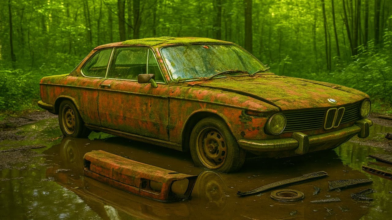 Found a 1967 BMW 1600 GT Abandoned in the Deep Forest&hellip; What Happened Next Shocked Us!