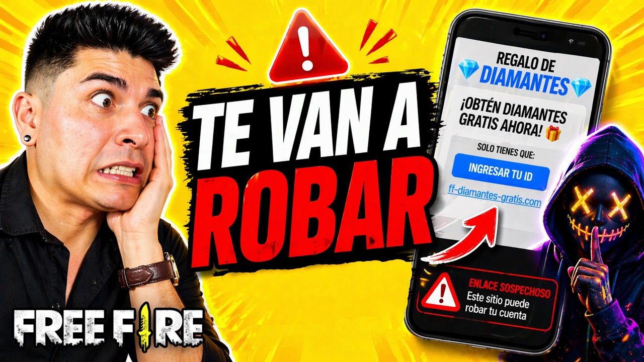 CUIDADO ⚠️ Estas son las ESTAFAS más comunes en FREE FIRE
