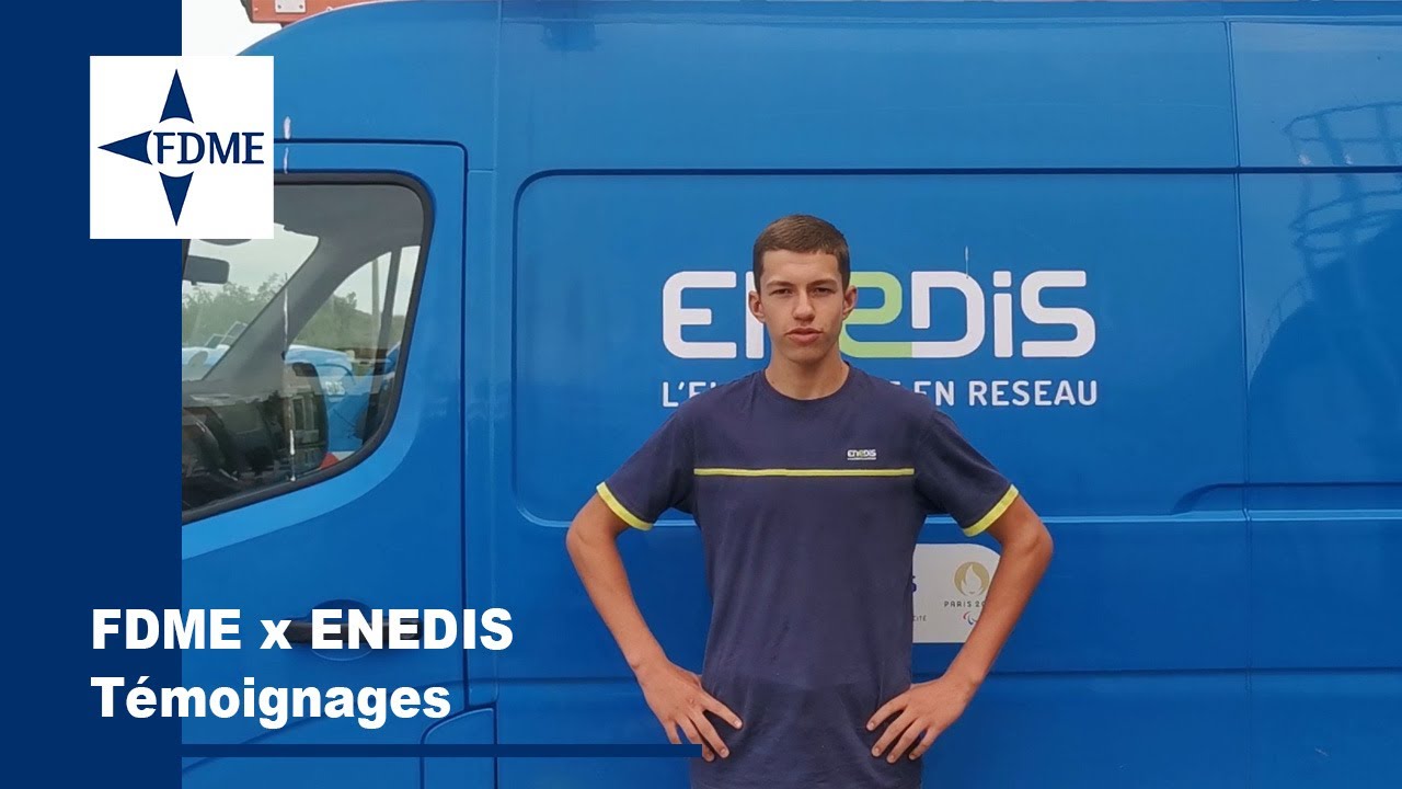 Témoignage d'apprentis autour du partenariat ENEDIS