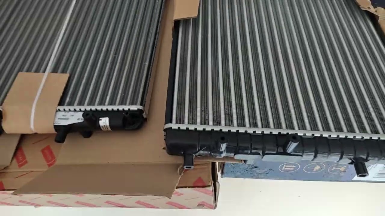 Diferença entre Radiador Gol G8 a G5 NOTUS e Denso