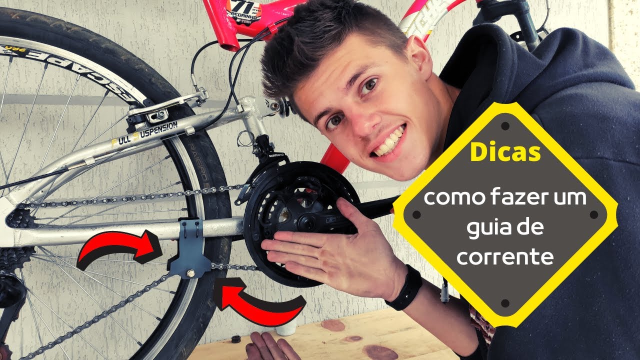 como fazer um guia de corrente caseiro