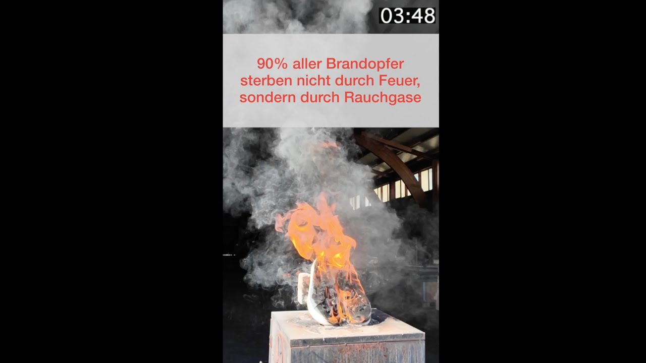 Brandschutz: Was passiert, wenn ein Paar Schuhe Feuer fängt