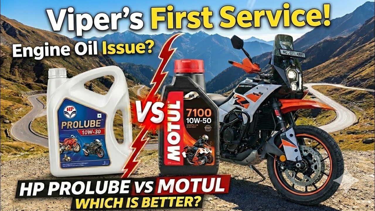 VIPER'S 1st Service GOES WRONG?! 🚨 HP Prolube vs Motul 7100 Engine Oil Controversy! 