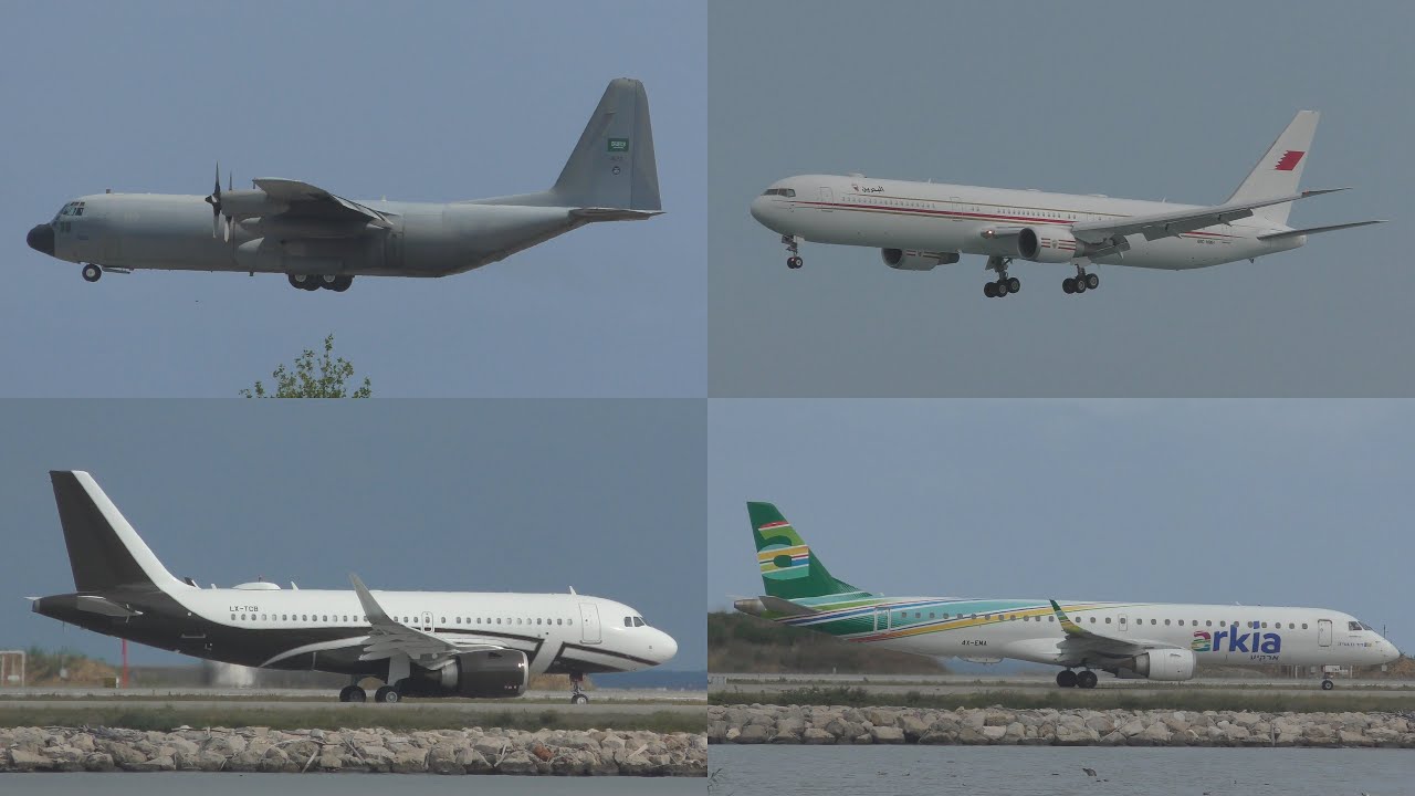 Bizjets, Airliners, Military and Saudi Hawks | Spotting at Nice | 3rd July 2023 [4K]
