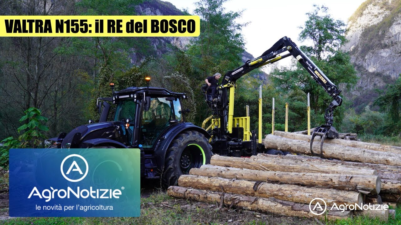 Valtra N155, il re del bosco