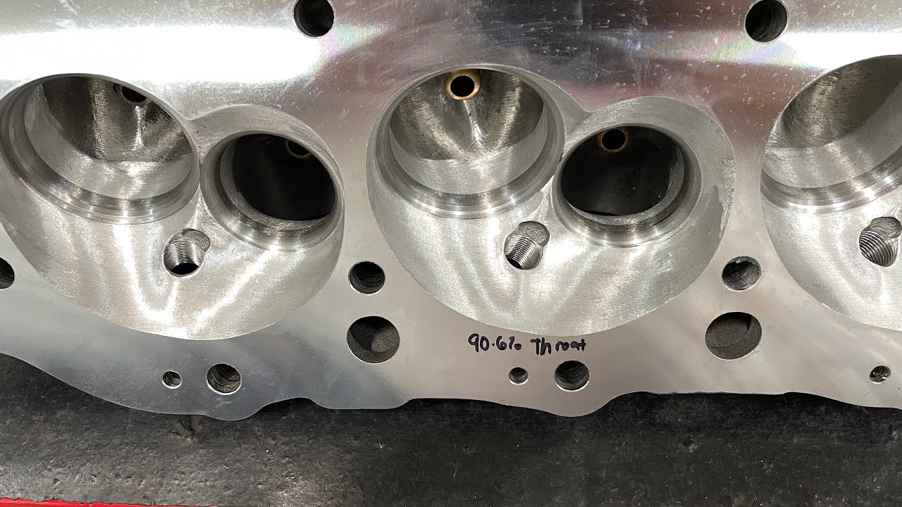 Adding Larger intake valves to Brodix BBC 3xtra 366cc cnc ported heads