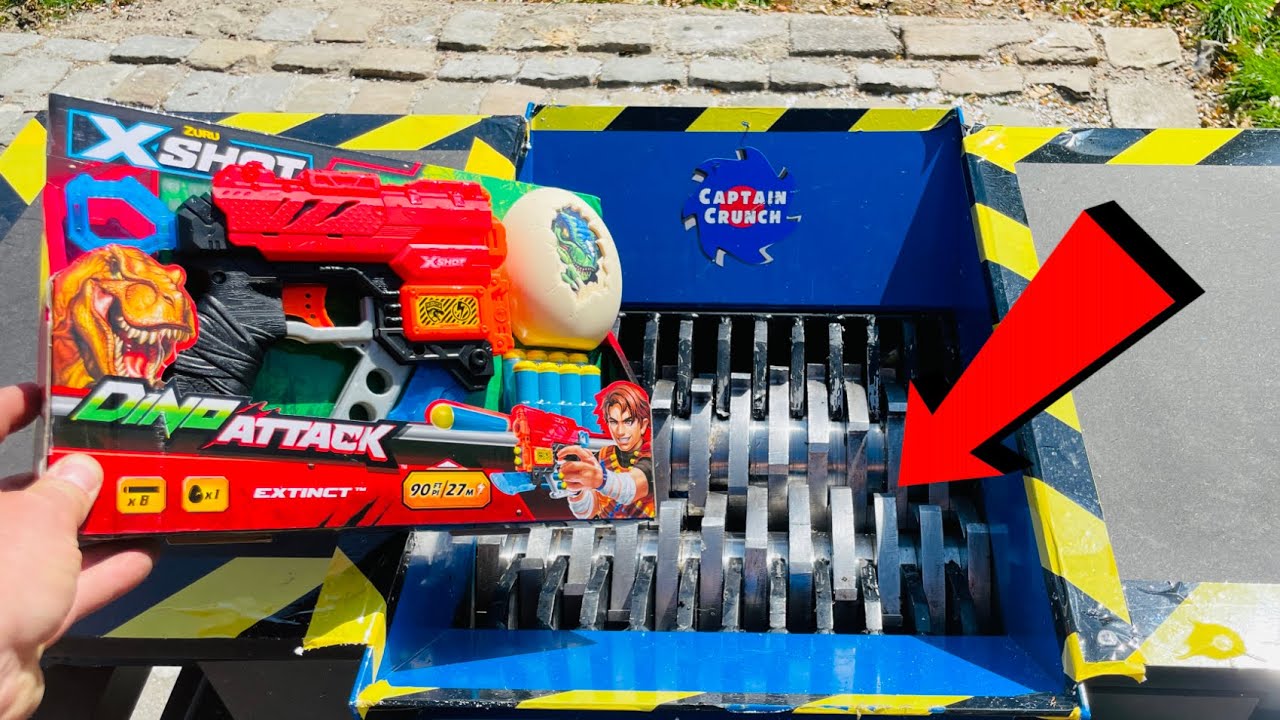Shredder vs Dinosaur Toys – Who Will Win?!