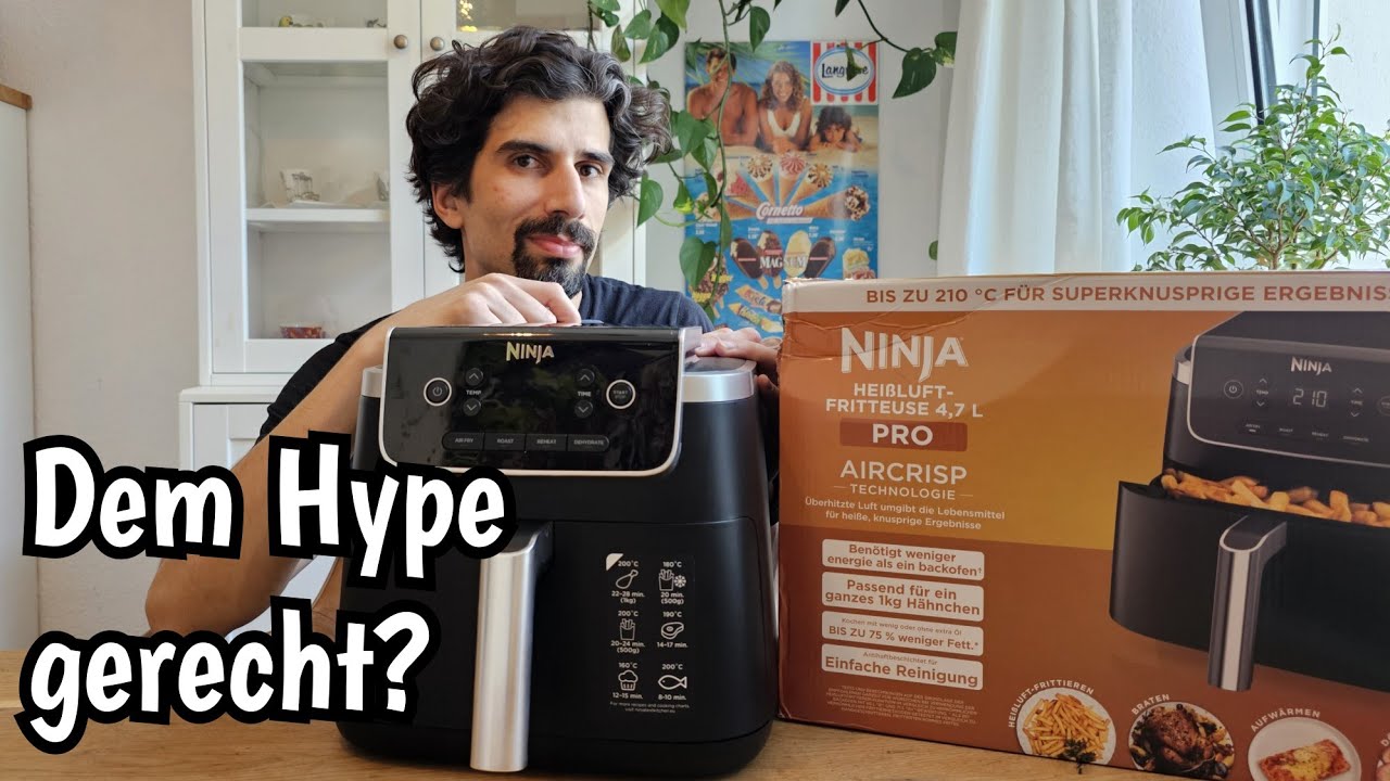 Ninja Airfryer ausprobiert - wirklich so toll? 4,7 L Pro Modell | Heißluftfritteuse