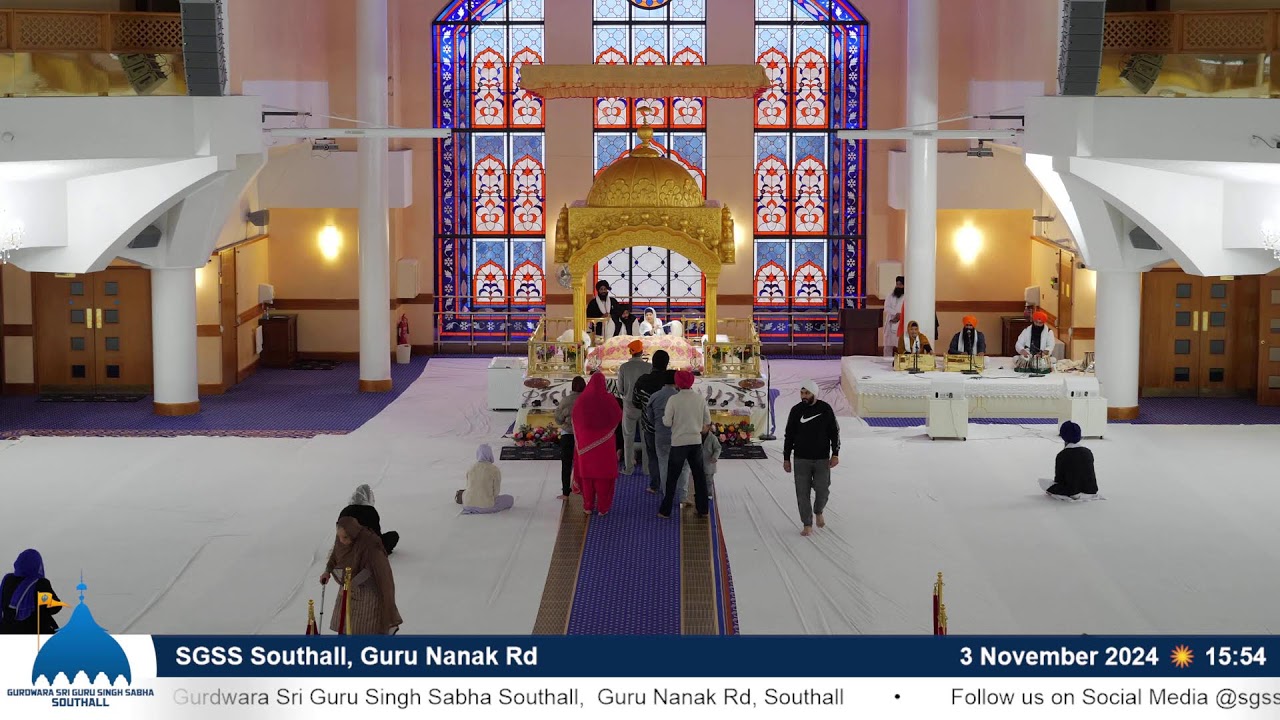 SGSS Southall, Guru Nanak Rd - Daily Livestream