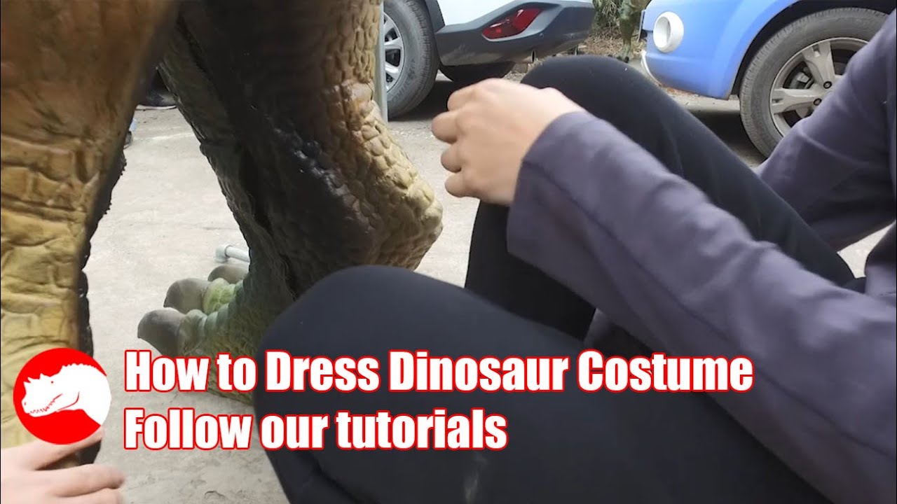 How to Dress Dinosaur Costume