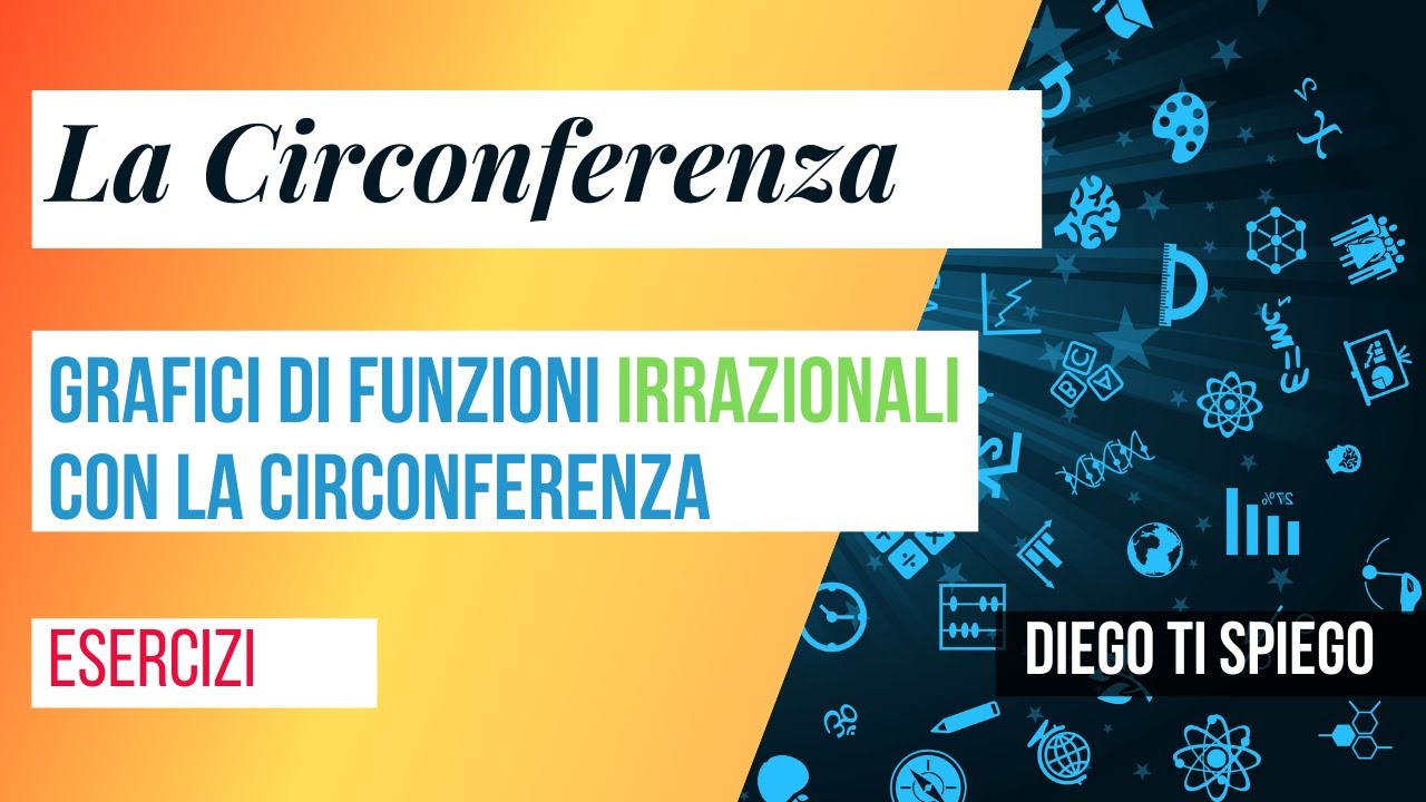 Grafici di funzioni irrazionali con circonferenze