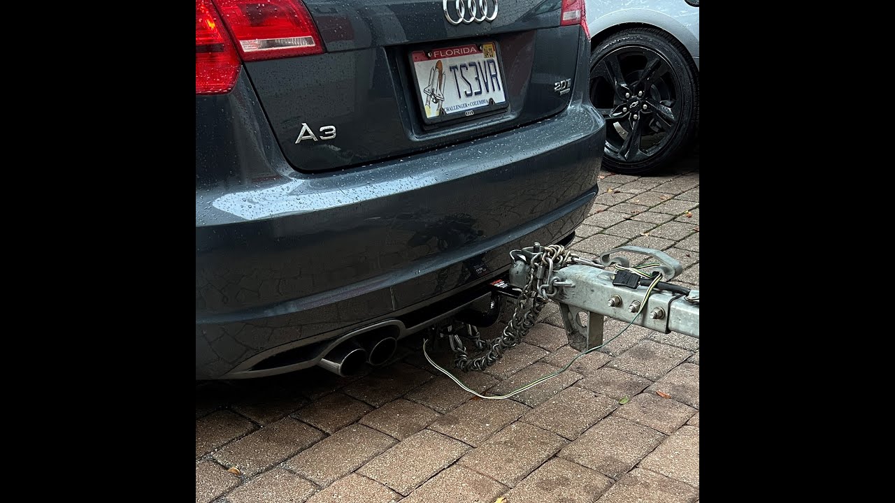 8P Audi A3 Trailer Hitch and Wiring Installation: A step-by-step guide