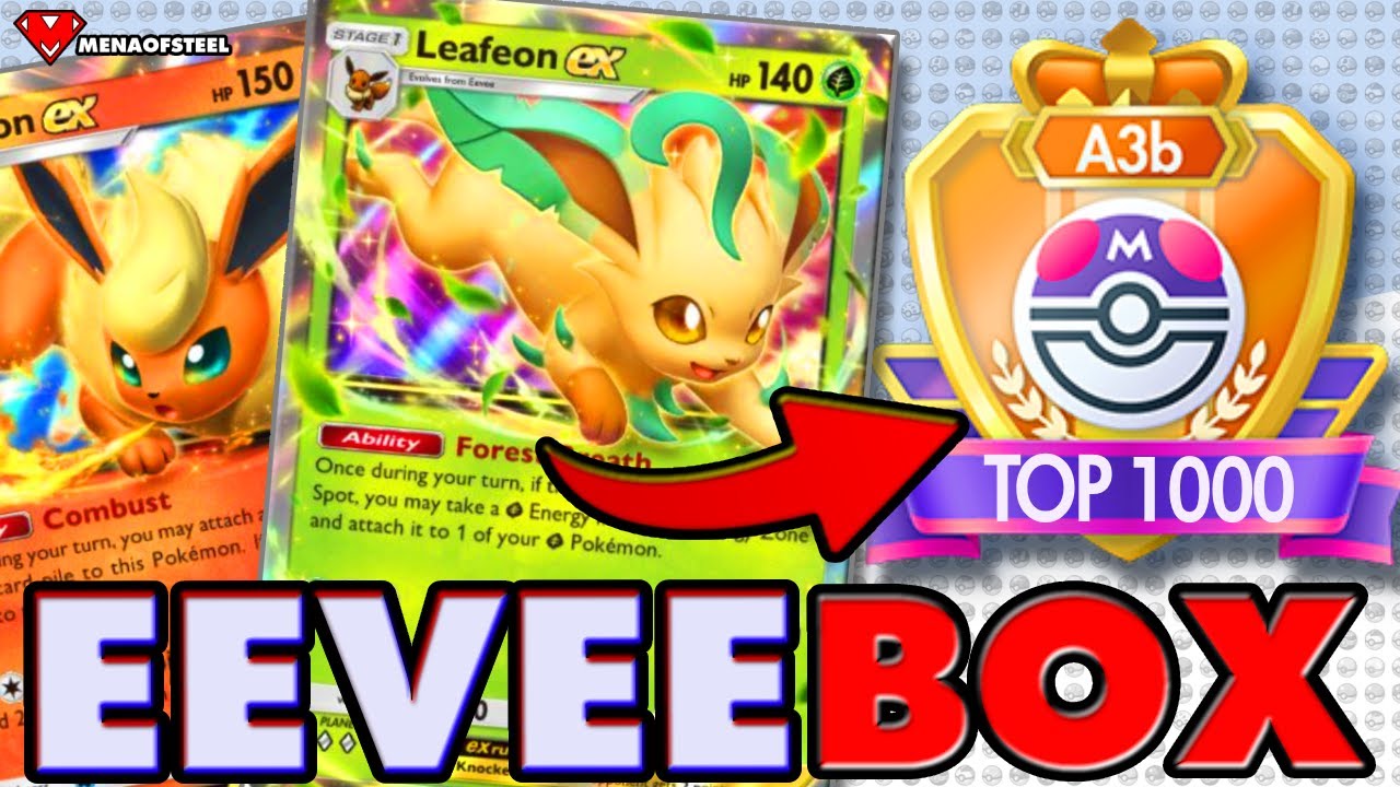 Everything You Need to Know About Eevee Box! (Flareon ex / Leafeon ex) – Pokémon TCG Pocket