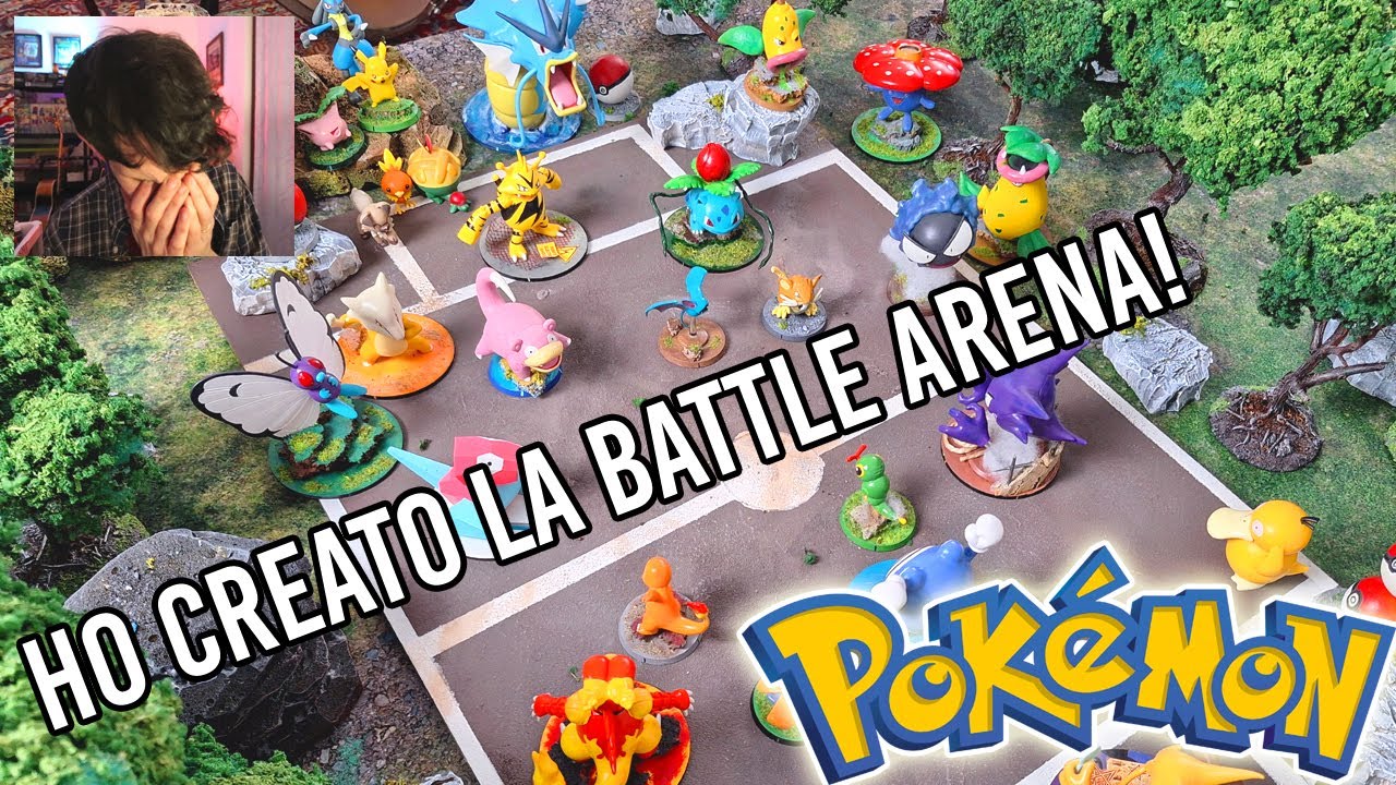 ⚡POKÉMON JAZWARES: HO CREATO una GYM BATTLE ARENA nella VITA REALE! (TOYS SHOWCASE EPICO)🎯