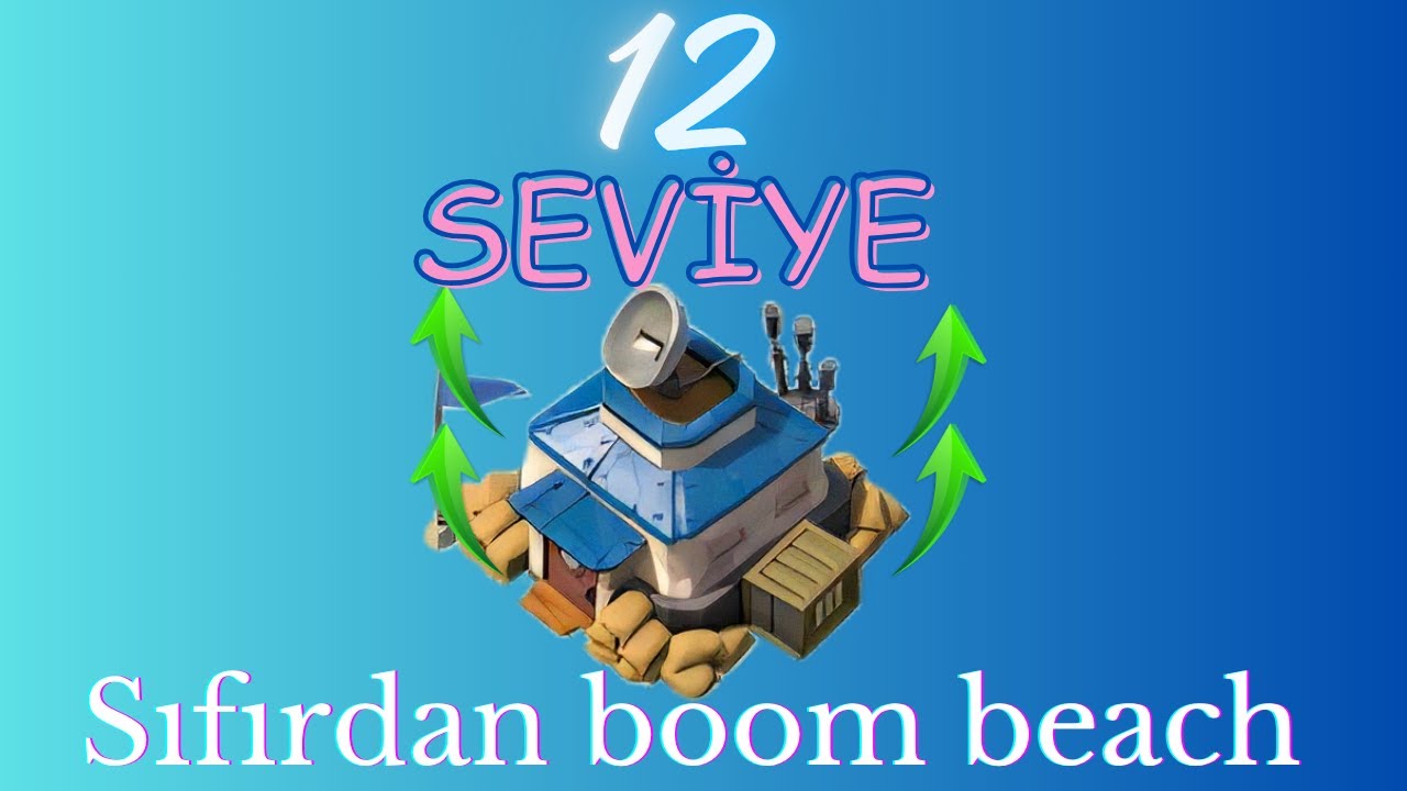 KARARGAH ARTIK 12. SEVİYE (Sıfırdan Boom Beach) Boom Beach Türkçe